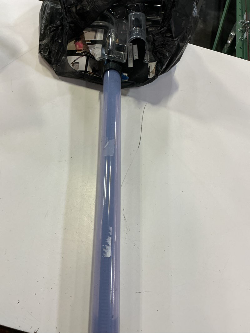 Condition photo showing As Is for 9 in. paintstick ez roller with manual ratchet trigger