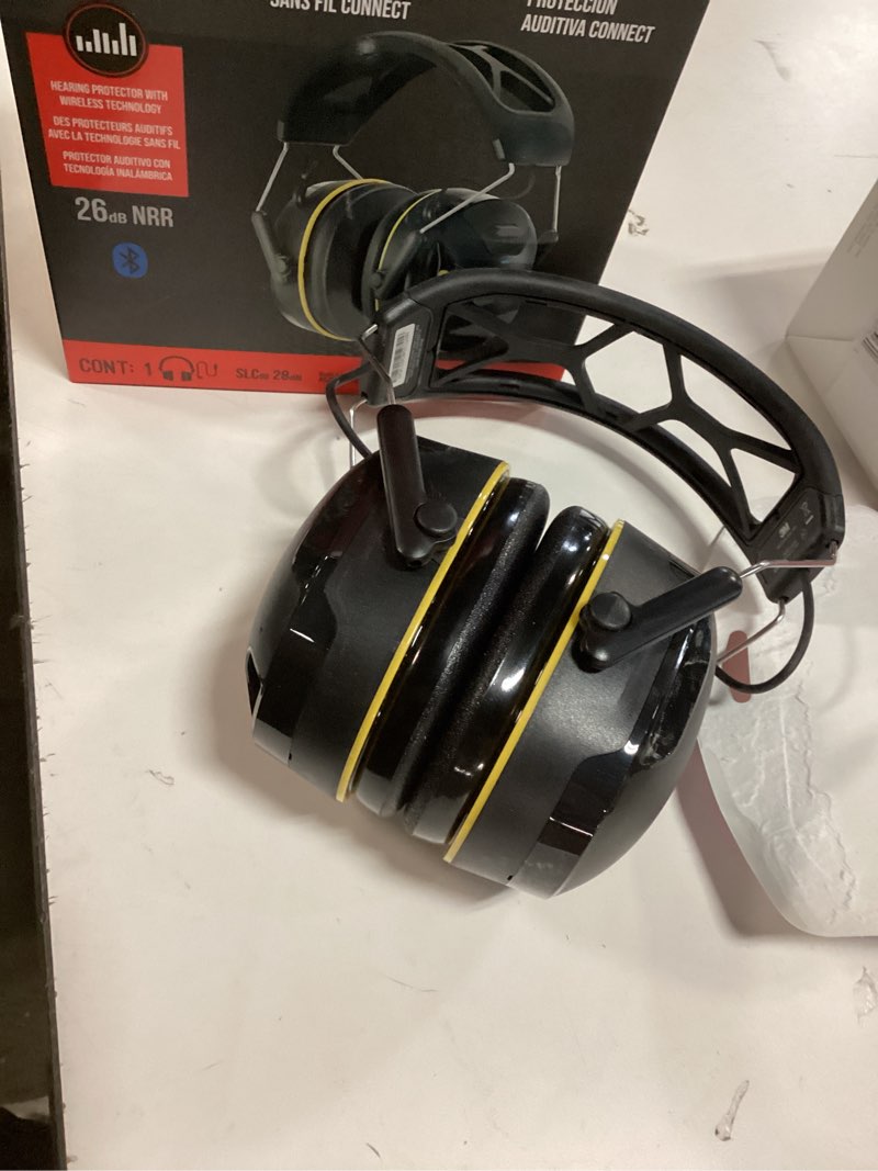 Condition photo showing Good Condition for 3M WorkTunes Connect Wireless Hearing Protector with Bluetooth Technology, Bluetooth Hearing Protection with a 26 dB Noise Reduction Rating