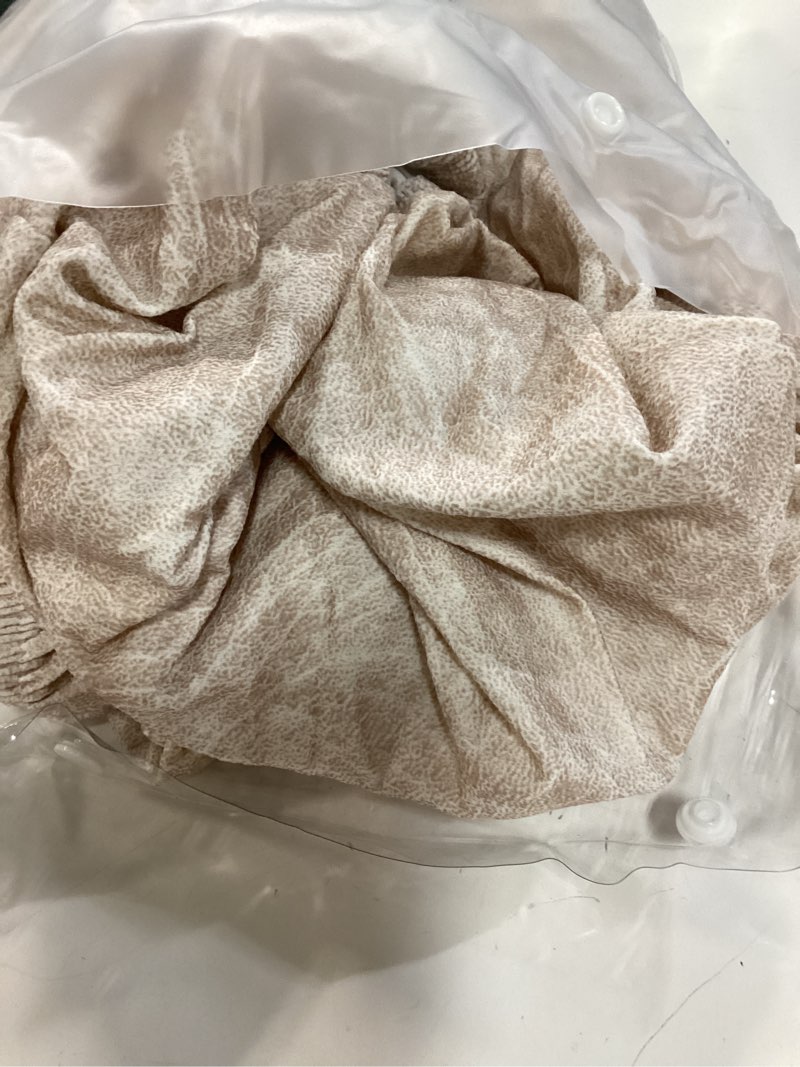 Condition photo showing Good Condition for 4pcs leather look rv dinette cushion covers, stretchable camper cushion covers washable rv seat covers furniture protector rv covers with 2 beige backrest cover & 2 bench cover beige 2 set rv chair cover