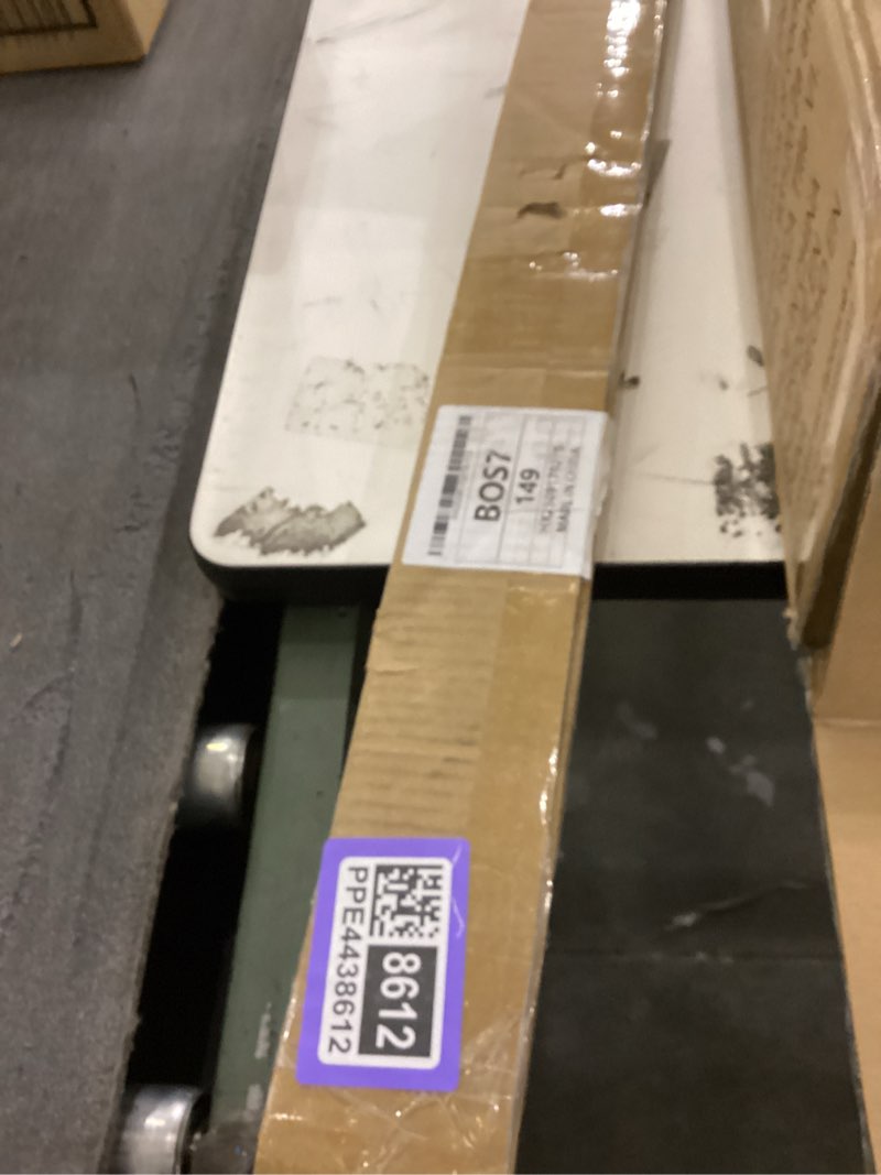 Condition photo showing New/Like New for Adjustable Shelf Bracket 40 Inch 8 Pack Shelf White Pilaster Strips Shelf Rail Shelf Track Adjustable Wall Shelves Shelf Standards and Supports for Cabinet Closet Organization