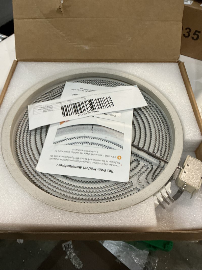 Condition photo showing New/Like New for UPGRADE DG47-00064A DG47-00056A Compatible With Samsung Stove Range Electric Range 9/12 Inch Dual Radiant Heater Element Replacement EAP11729066 AP5986691 PS11729066 Surface Element