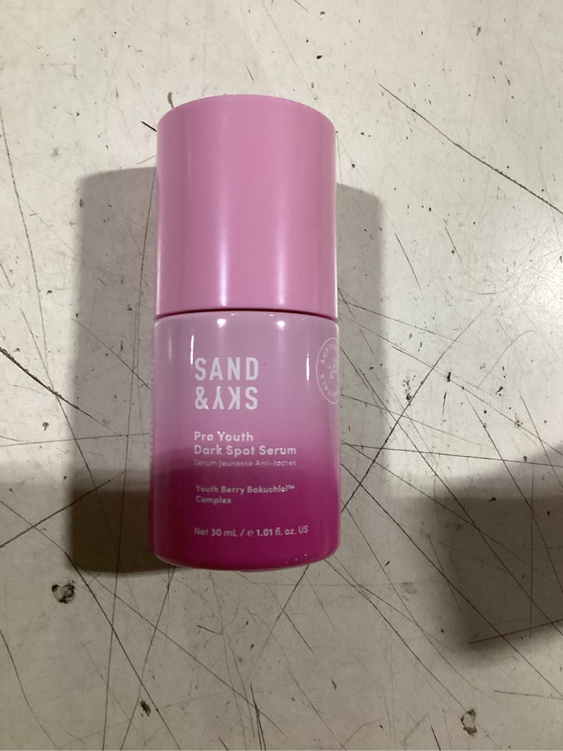 Condition photo showing Good Condition for sand & sky australian essentials dark spot corrector serum with bakuchiol & glycolic acid - plant-based retinol alternative, targets age spots & wrinkles