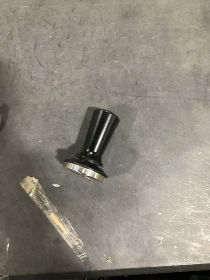 Condition photo showing Good Condition for 51mm espresso tamper, premium calibrated 30lb spring loaded tamper compatible for casabrews cm5418, 3700essential, de'longhi ec260 and 51mm portafilter, 100% stainless steel coffee tamper, black