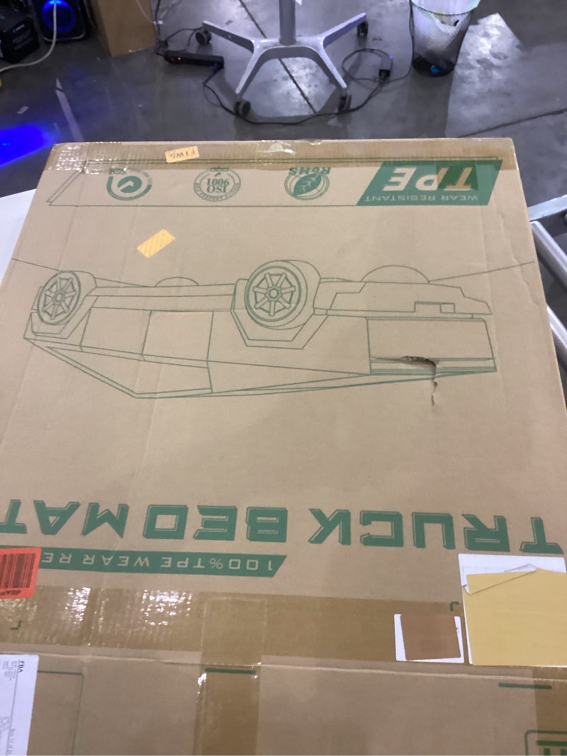 Condition photo showing New/Like New for Truck Bed Mat Compatible for Tesla Cybertruck 2023 2024 2025 Accessories, 6PCS All Weather TPE Truck Bed Liner, Custom Fit Heavy Duty Utility Pickup Bed Mats, Frunk Mat, Rear Trunk Mat, Tailgate Mat