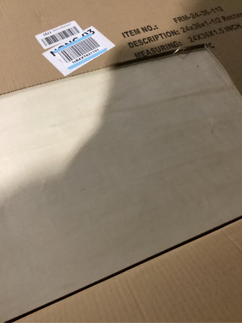 Condition photo showing Good Condition for Large Birch Painting Panel 24 x 36 x 1-1/2-inch, Wood Canvas Boards for Painting, Blank Signs for Crafts, by Woodpeckers 1 24 x 36 x 1-1/2 inch