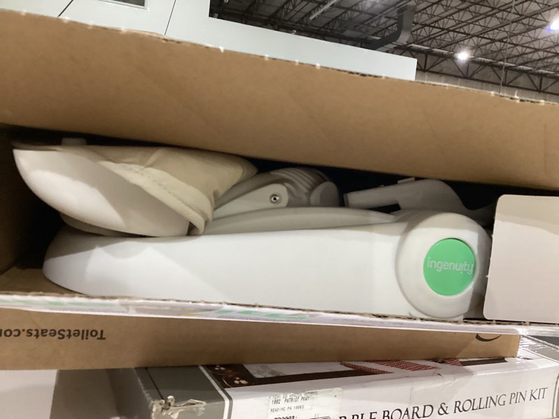 Condition photo showing As Is for Ingenuity Prop Spot Learn-to-Sit Floor Seat for Baby, Removable Tray, 2 Linkable Toys, Tummy Time Mat, Unisex, for Ages 4-12 Months - Casi