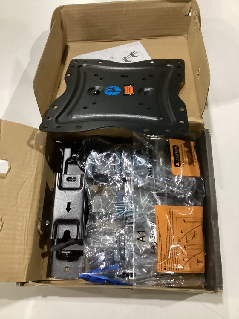 Condition photo showing New/Like New for pipishell full motion tv wall mount for 26-65 inch flat or curved tvs up to 77 lbs, tv bracket wall mount with articulating arms, extension, tilt, swivel, leveling, max vesa 400x400mm, pimf7 26-65 inch tv mount without led