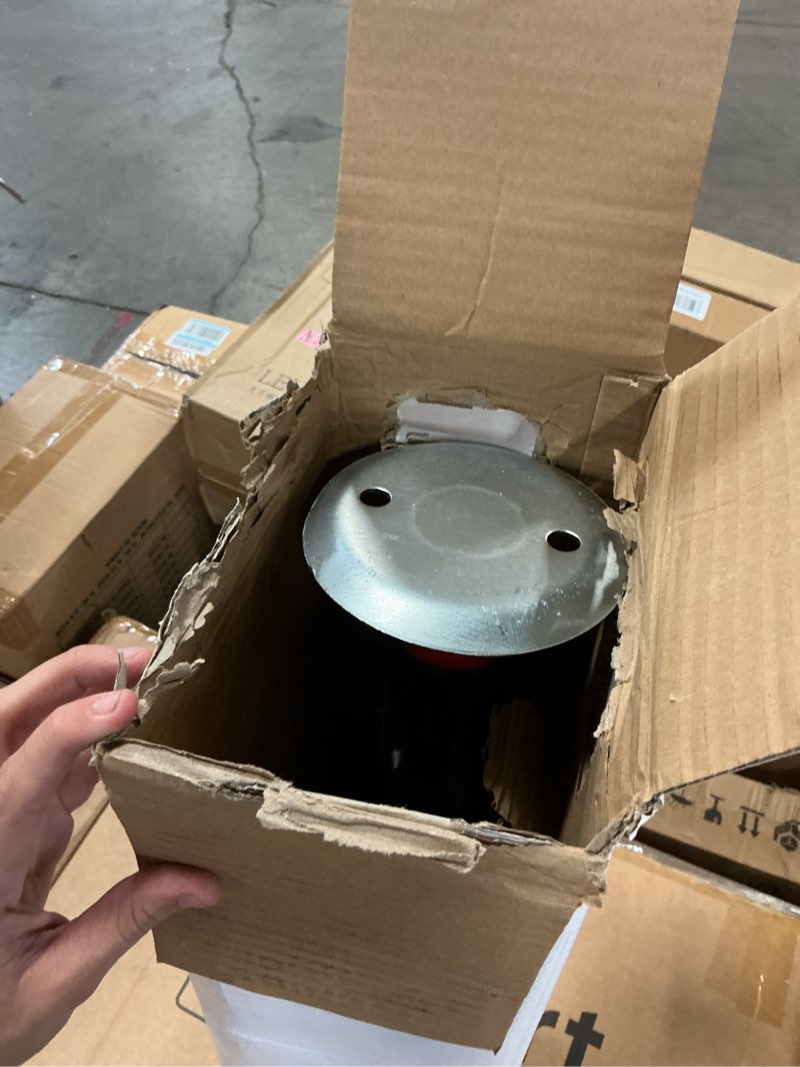 Condition photo showing As Is for kohree electric trailer jack 5000 lbs with 7-way connector, heavy duty rv electric tongue jack for travel trailer a-frame camper, with manual crank handle & weatherproof jack cover, 22" lift, 12v dc 5000 lbs with 7-way plug