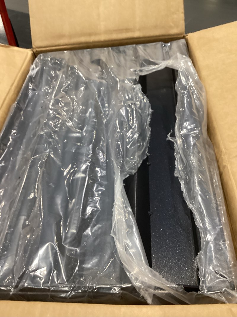 Condition photo showing Good Condition for cast iron griddle for gas grill, 25" x 16" nonstick flat top grill griddle plate, no seasoning required, heavy duty outdoor bbq griddle with grease drain for camping, tailgating and backyard cooking 25" x 16" x 3"