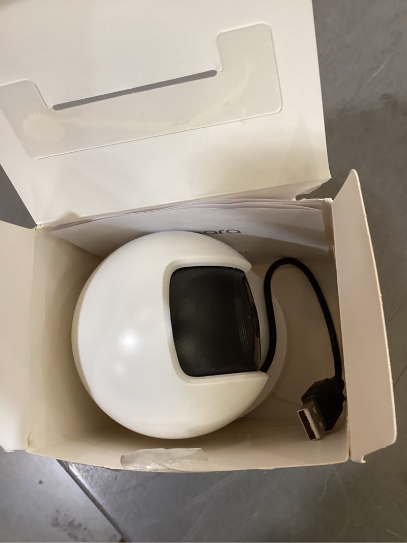 Condition photo showing Good Condition for aqara 2k indoor security camera e1, pan & tilt, homekit secure video indoor camera, two-way audio, night vision, person tracking, wi-fi 6, plug-in cam supports homekit, alexa and ifttt