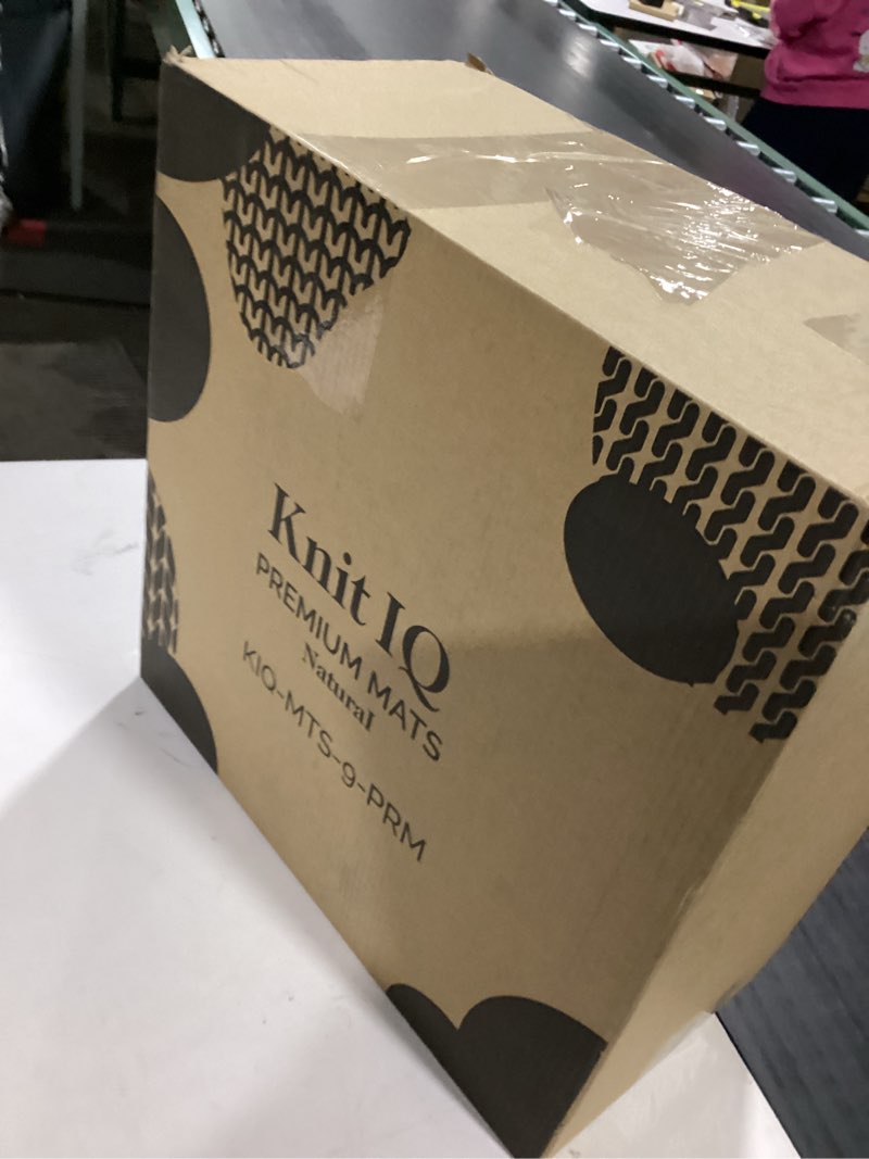 Condition photo showing Good Condition for KnitIQ Pack of 9 Blocking Mats for Knitting and Crocheting - Extra Thick Blocking Boards for Crochet