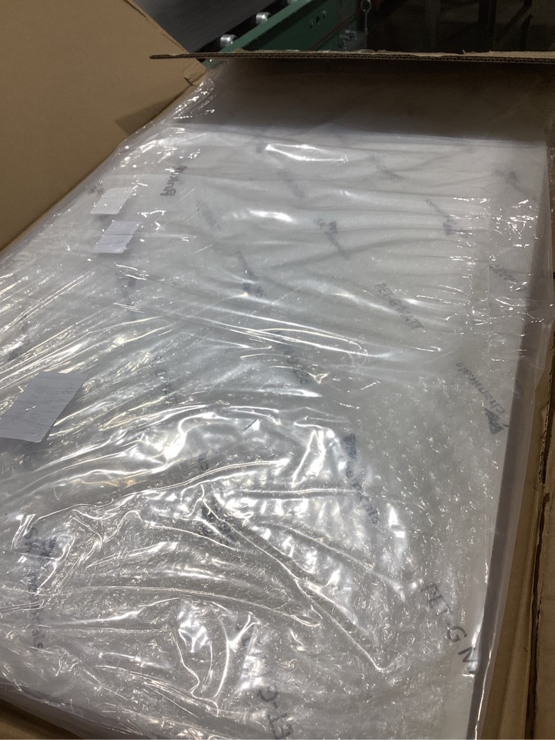 Condition photo showing Good Condition for Pinkunn Wire Rack Covers 35 x 16 Inch Pantry Shelf Covers for Wire Shelving with Acrylic Clips PVC Wood Textured Decoration for Removable Closet Home Kitchen Organization, White Wood Color(1 Set)