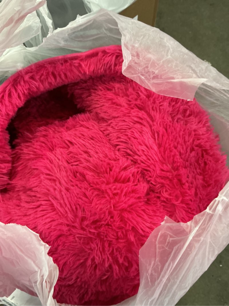 Condition photo showing Good Condition for extra large fluffy area rug for bedroom living room, 9x12 feet hot pink modern indoor carpets room colorful rugs, plush indoor nursery classroom home decor bedside rug with non-slip bottom hot pink 9' x 12' (rectangular)