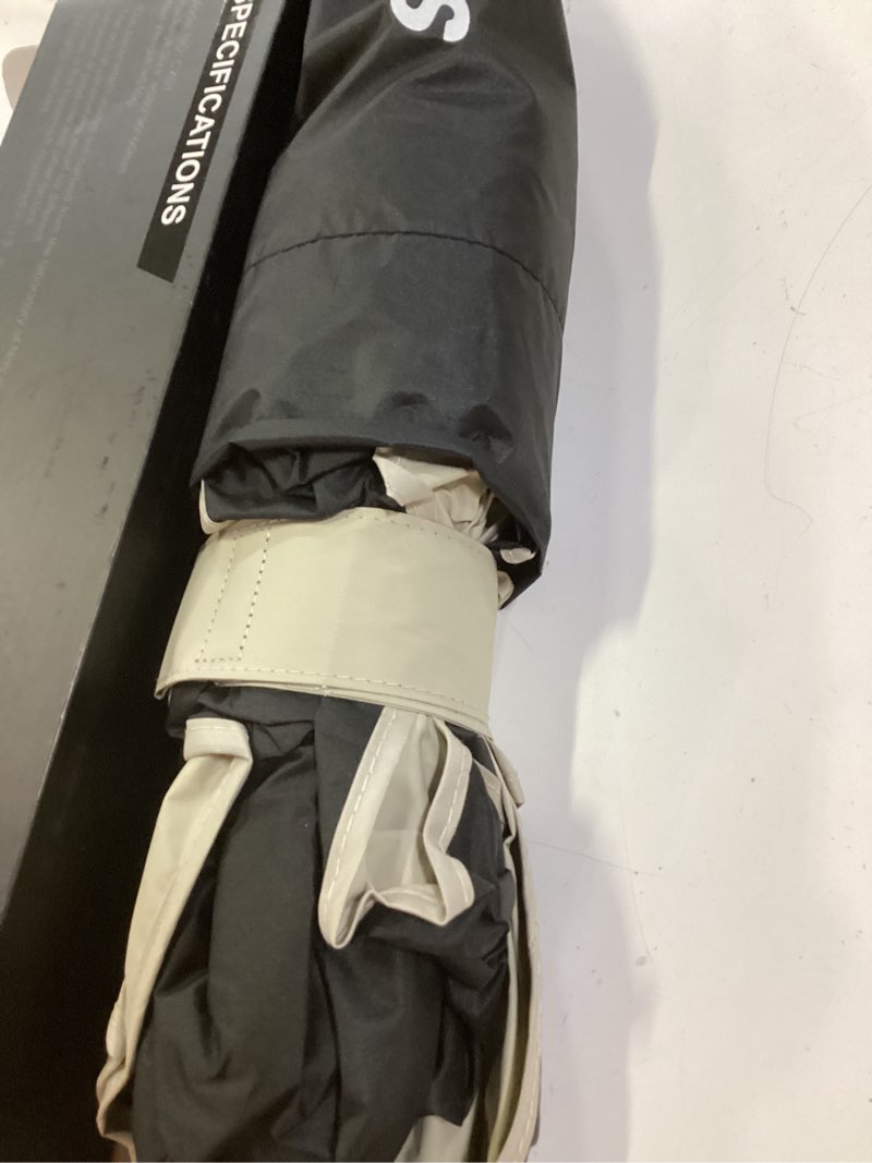 Condition photo showing Good Condition for [upgraded] nmoiss windshield sun shade umbrella - [vinyl coating heat shield] protect car from sun rays & heat damage keep cool and protect interior, spring structure edge medium 56" l x 31" w medium (56" l x 31" w)