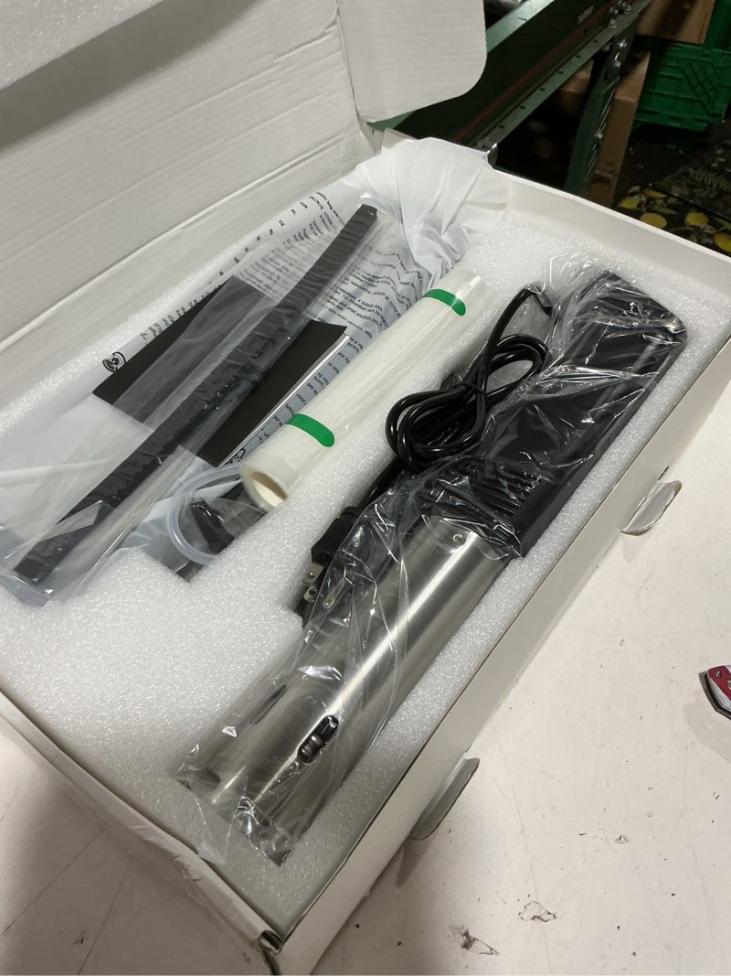 Condition photo showing Good Condition for inkbird wifi sous vide cooker isv-100w bundle with ink-vs01 vacuum sealer machine | 1000w sous-vide cooker immersion circulator with 14 preset recipes on app and thermal immersion with timer