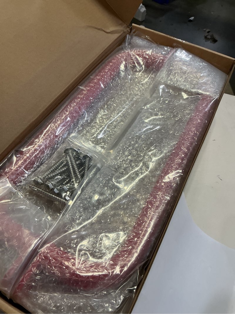 Condition photo showing Good Condition for ESPETS 17 Inch 6 Pieces Red Steel Handles for Outdoor Playground Accessories - Swing Set Attachment Grab Bars, Playset Safety Handles, Indoor Monkey Bars for Jungle Gym, Playhouse, Climbing Frame