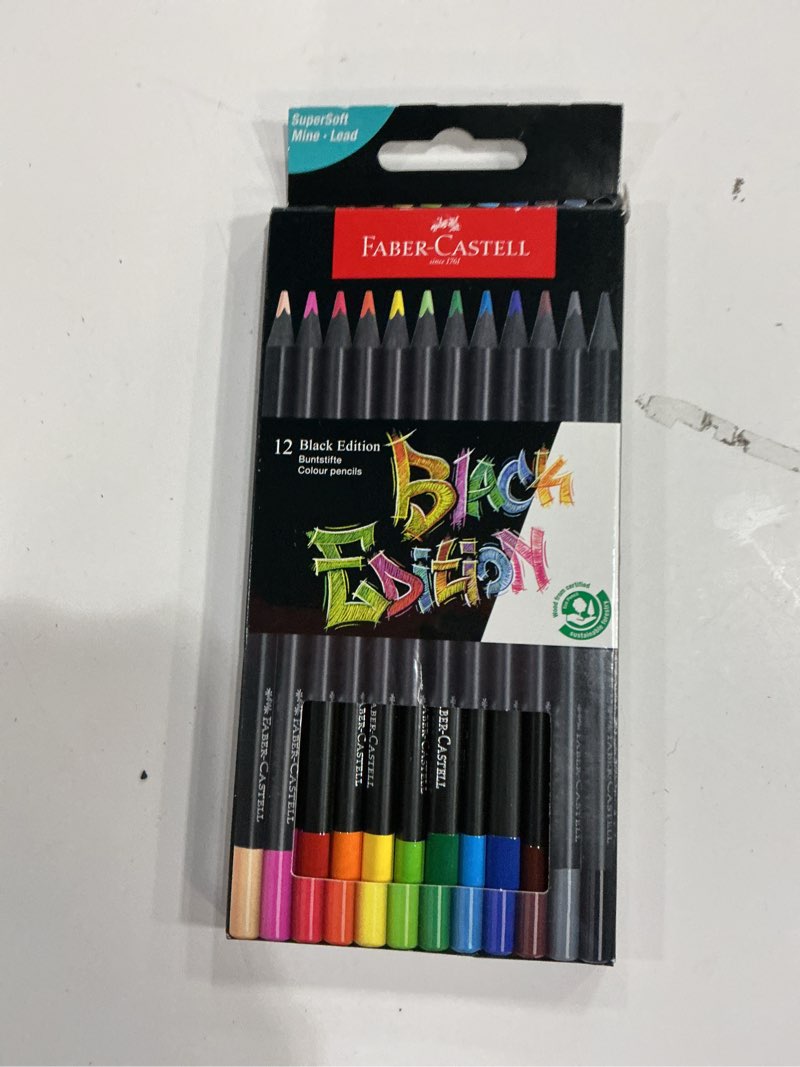 Condition photo showing New/Like New for Faber-Castell Goldfaber Aqua Dual Tip Watercolor Markers - 12 Watercolor Brush Pens, Watercolor Markers for Adults, Real Brush Nib and Fineliner Tip Art Markers
