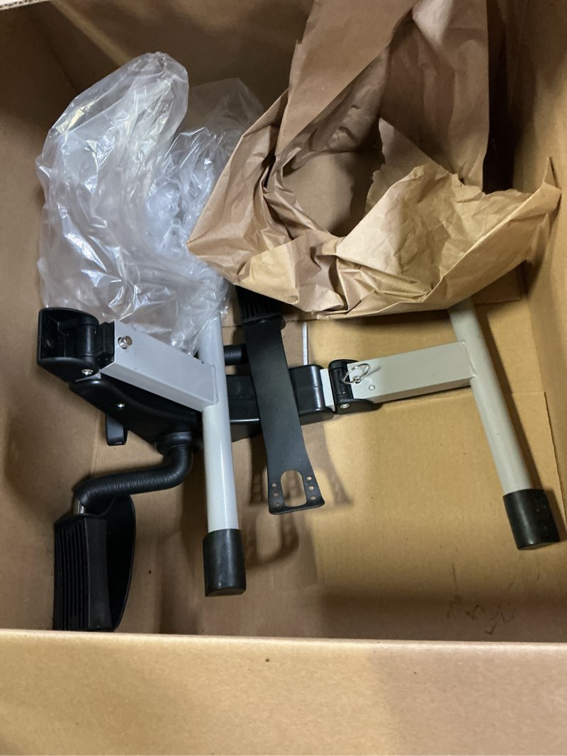 Condition photo showing Good Condition for Under Desk Exercise Bike Pedal Exerciser – Mini Stationary Cycle with Adjustable Resistance, Calorie Tracker & Foldable Design – Compact Pedal Machine for Home, Office, or Physical Therapy by Wakeman