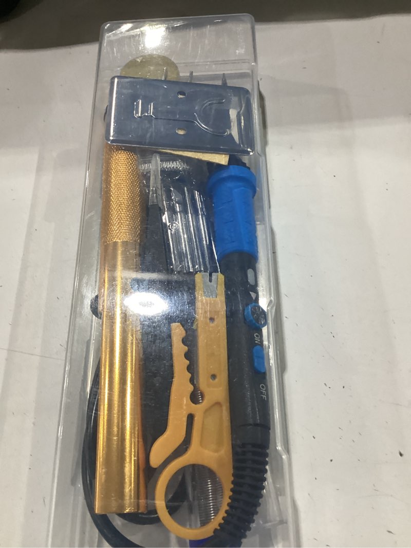 Condition photo showing New/Like New for Soldering Iron Kit, Electric Solder Iron, Adjustable Temperature, Ceramic Inner Heater, Soldering Ir