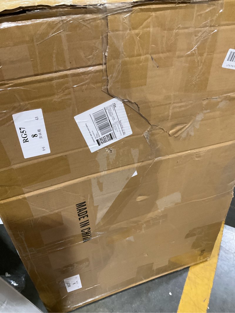 Condition photo showing As Is for 2 Pack Extra Large Frameless Floating Acrylic Frame Wall Mount Magnetic Acrylic Picture Frames with Chrome Standoffs Double Panel Floating Frame for Photo Poster Display (24 x 36 Inch) 2 24 x 36 Inch