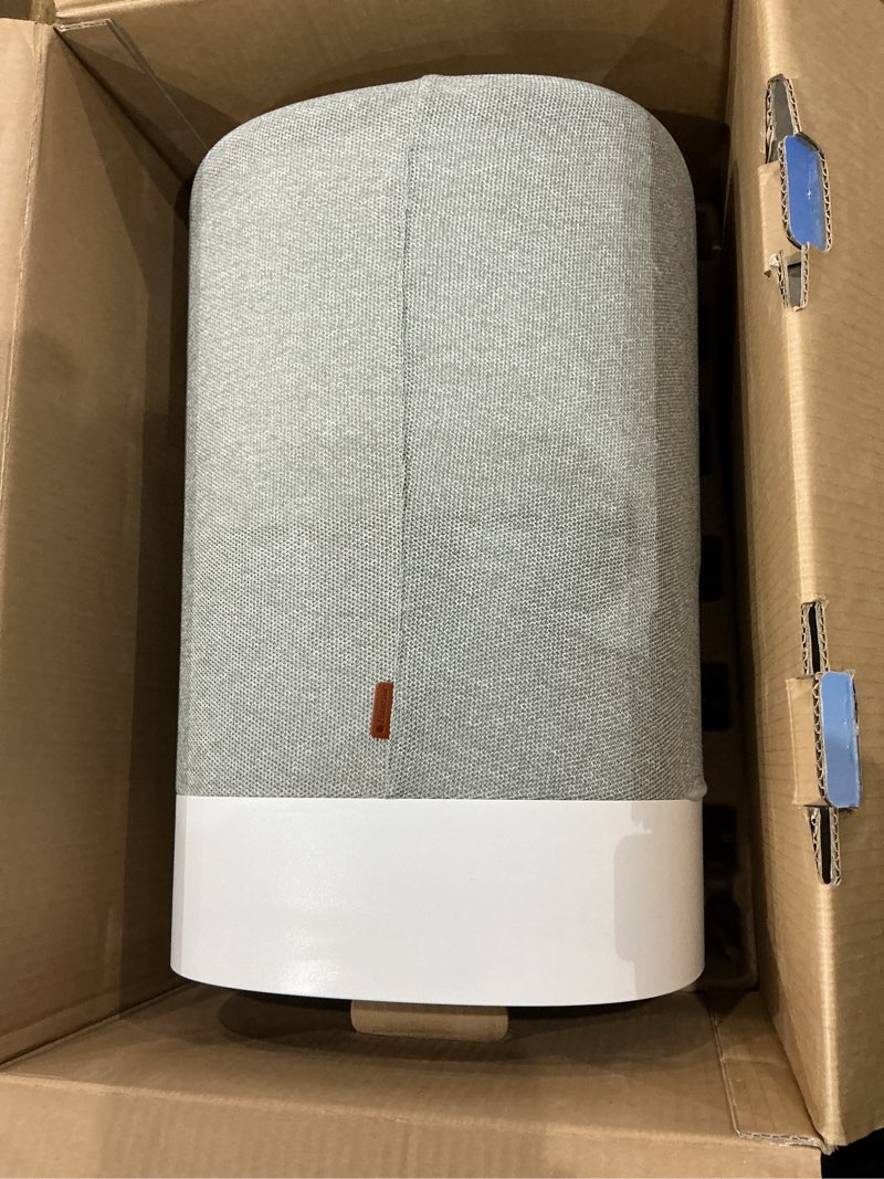 Condition photo showing As Is for blueair air purifiers for large rooms, cleans 3,048 sqft in one hour, hepasilent smart air cleaner for home, pets, allergies, virus, dust, mold, smoke - blue pure 211i max