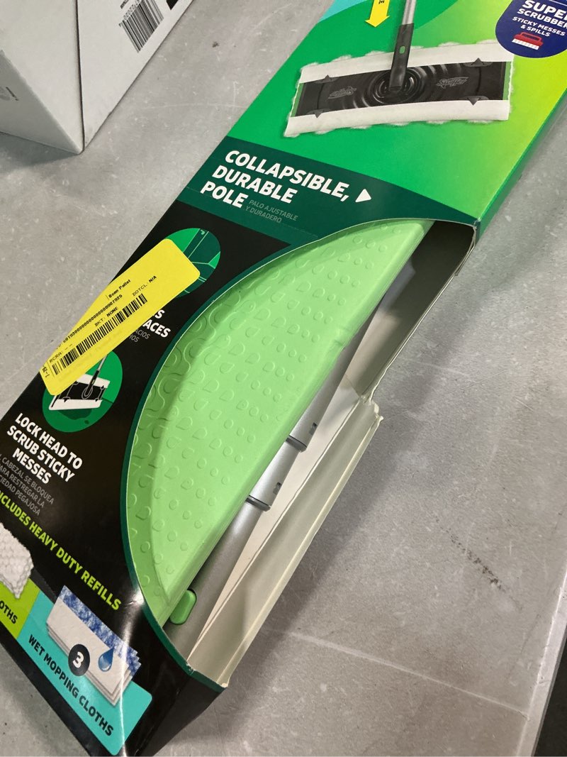 Condition photo showing Good Condition for sweep plus mop deluxe 2 in 1 multi-surface floor cleaning starter kit (1-sweeper, 5-sweep cloths, 3-mop cloths)