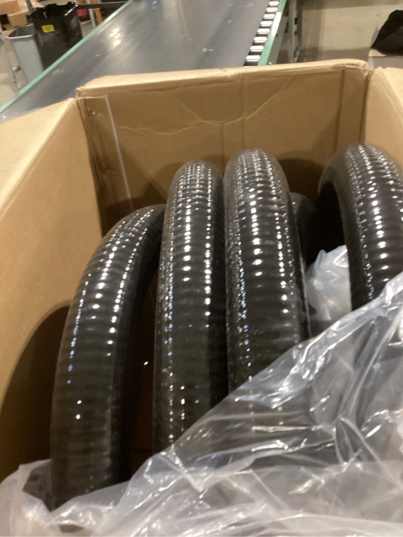 Condition photo showing Good Condition for 2" dia. x 25 ft - hydromaxx® black flexible pvc pipe, hose and tubing for koi ponds, irrigation and water gardens.