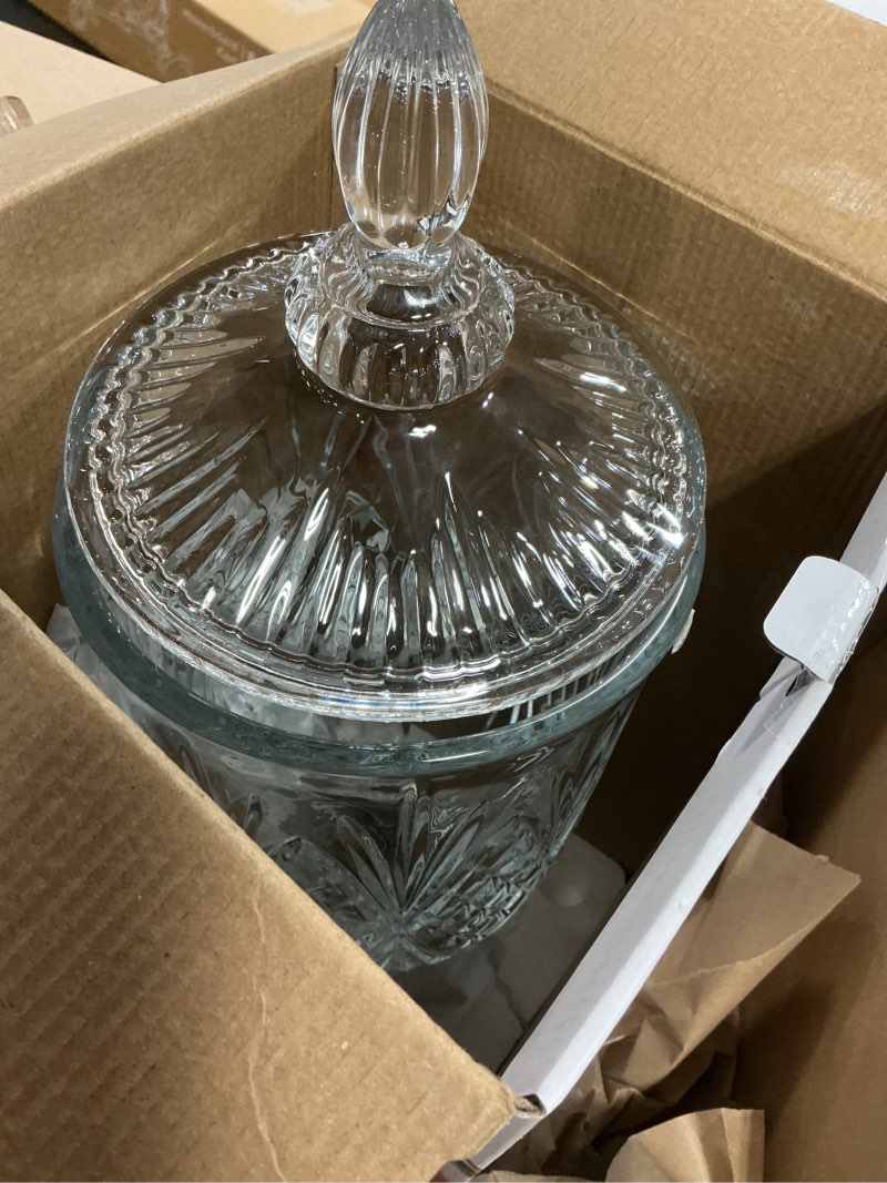 Condition photo showing Good Condition for Godinger Iced Beverage Dispenser, Dublin Crystal Collection - 1 Gallon