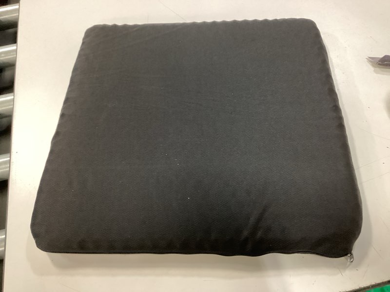 Condition photo showing Good Condition for gel seat cushion for long sitting (large & thick), soft & breathable, gel cushion for wheelchair, gel chair cushion for hip pain, gel seat cushion for office chair (black cover) black cover