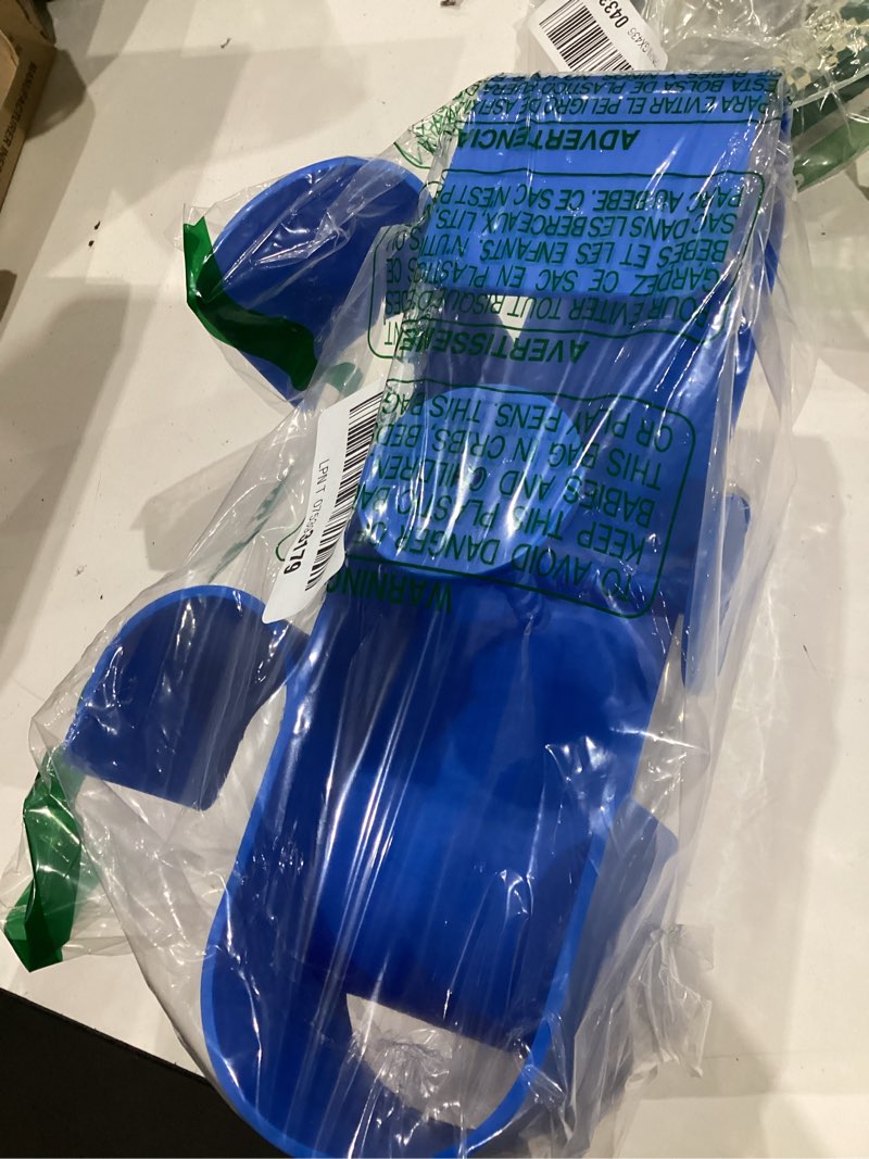 Condition photo showing Good Condition for aquajoyer poolside pool leaf skimmer net holder, above ground pool pole hanger, above ground pool accessories,adjustable telescopic pool pole hooks,pool brush hanger tool pool equipment [patented] blue-2pack