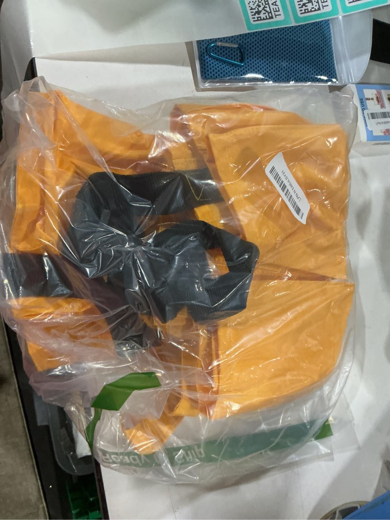 Condition photo showing Good Condition for trash can caddy bag | fits 32-55 gallon can | brute & uline compatible | heavy duty vinyl | garbage bin apron | xl commercial size | cleaning caddy organizer | custodian & janitorial supplies (1 pack) 1 trash caddy