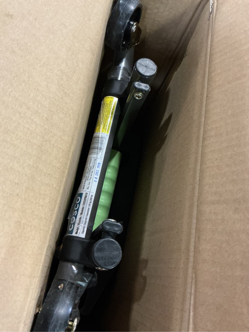 Condition photo showing Good Condition for cosco shifter multi-position folding hand truck and cart, 300 lb. weight capacity, green, 12222pbg1e