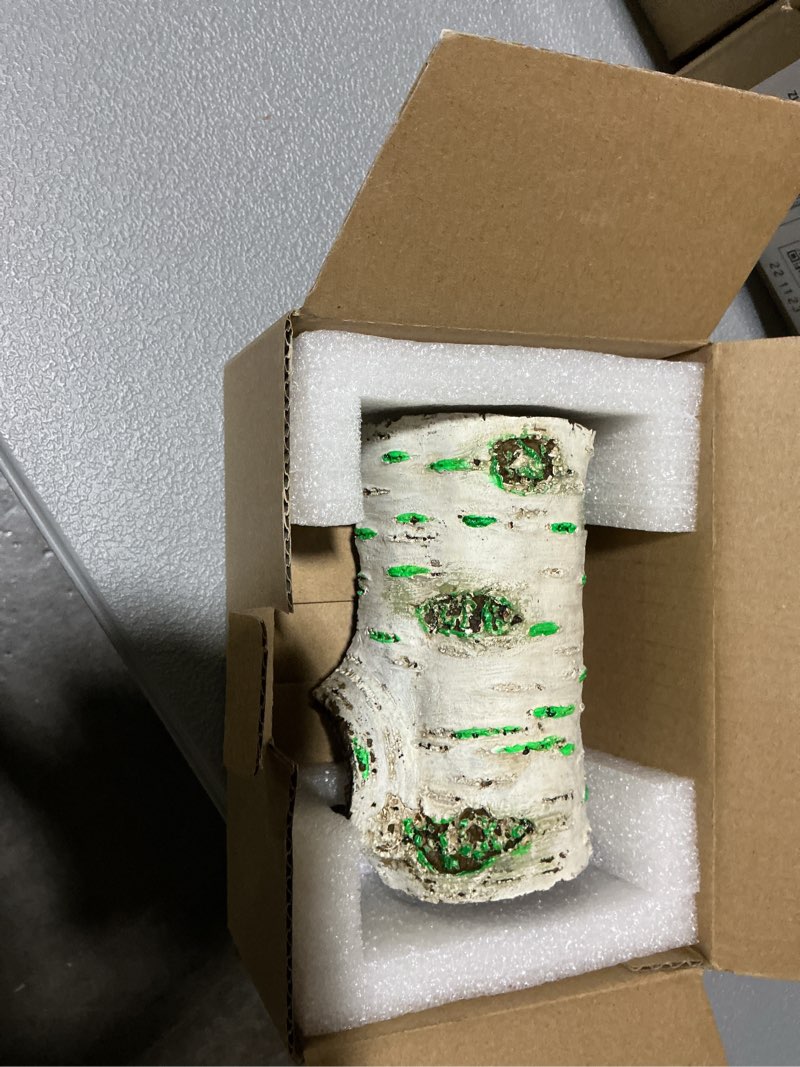 Condition photo showing Good Condition for Zilla Rapid Sense UV Detecting Pet Reptile Terrarium Decor  Poplar Log  Medium