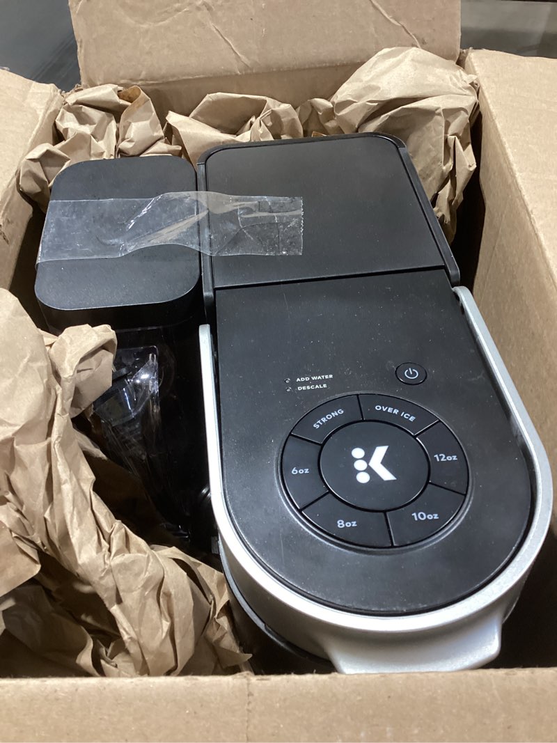 Condition photo showing As Is for Keurig K-Supreme Single Serve K-Cup Pod Coffee Maker, MultiStream Technology, 4 Brew Sizes, 66oz Dual-Position Removable Reservoir, Black Black Coffee Maker