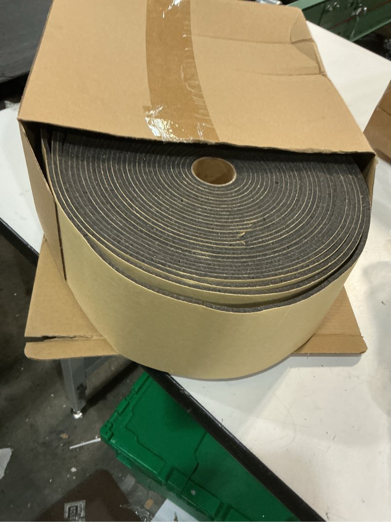 Condition photo showing New/Like New for Nuanchu 1600 Pcs Foam Tape Hanger Protection Strips Self Adhesive Foam Strips Non-Slips Self Sticking for Clothes Hangers Retail Store or Home Use(Charcoal Grey)