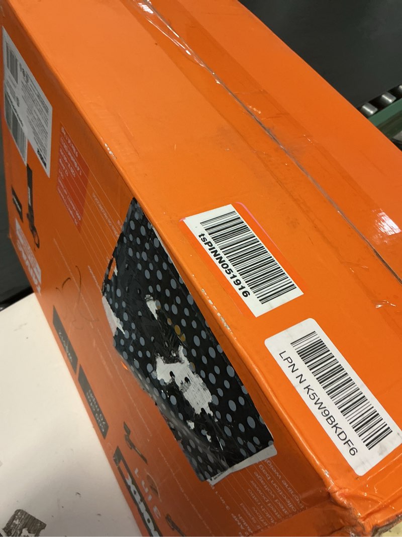 Condition photo showing As Is for WORX Trivac 3 in 1 Electric Leaf Blower for Lawn Care, Leaf Vacuum with 600 CFM, Leaf Mulcher with Metal Impeller, WG512 600CFM Blower/Vac/Mulcher