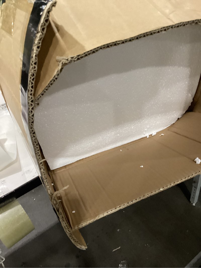 Condition photo showing New/Like New for BUZUEY Side Table,Modern end Table,Black Metal nightstand,Bedside Tables,Accent Table with Storage for Living Room Bedroom entryway Couch,no Assembly Required,Unique Furniture.