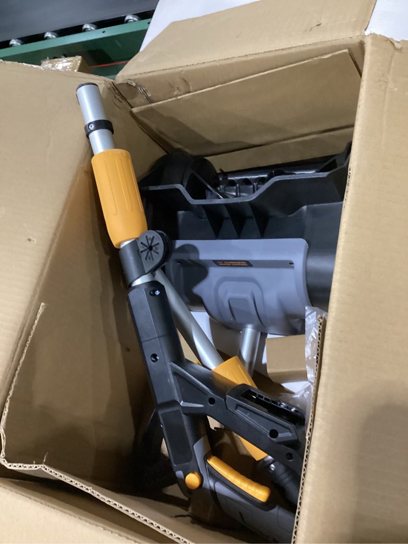 Condition photo showing New/Like New for Cordless Snow Shovel Compatible with DeWalt 20V Max Battery, 11" Electric Snow Blower w/ 20FT Max Throw & Adjustable Handle, Snow Thrower for Driveway, Deck, Patio, Steps(Tool Only) Black (Battery and charger not included)