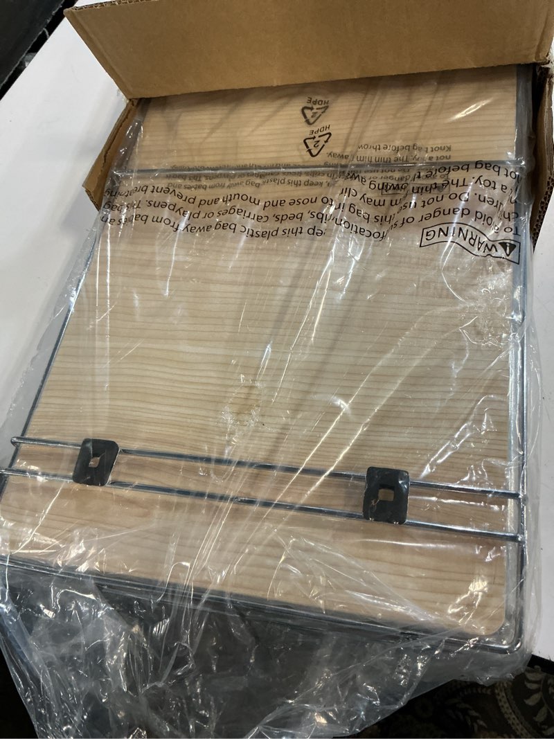 Condition photo showing New/Like New for lynk professional® select™ pull out cabinet organizer, 11" x 21" - slide out drawers for kitchen cabinets - sliding pantry shelves - roll out shelf for pots, pans - lifetime ltd. warranty, wood chrome