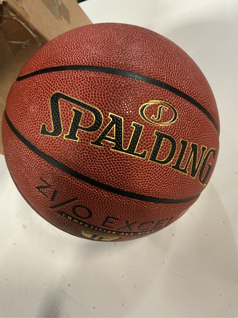 Condition photo showing Good Condition for spalding indoor outdoor basketballs | all surface composite cover basketball size 7, 29.5" zi/o excel tf - brown