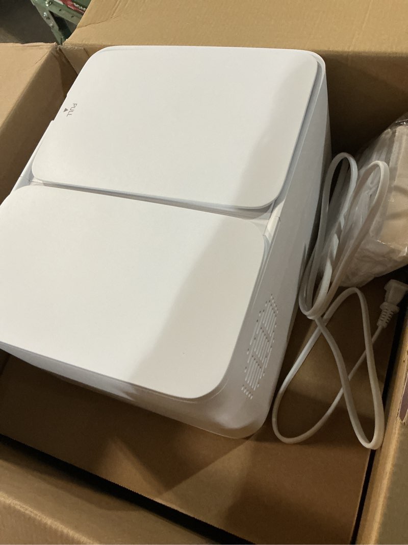 Condition photo showing Good Condition for Robot Vacuum and Mop, 3-in-1 Robotic Vacuums Cleaner with LiDAR Navigation Smart Mapping & Max Strong 6000Pa Suction, Self Emptying Bases for 70 Days-White D60S MAX -White
