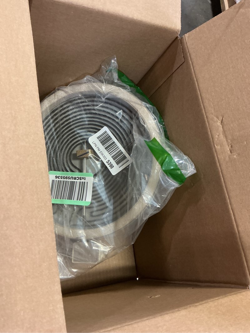 Condition photo showing Good Condition for Parts Master Replacement for GE Appliances/Hotpoint/Profile WB30X24111 WB30T10133 Range 9" Dual Radiant Surface Element Compatible with G-E Hot-Point Electric Range 9 inch Dual Surface Burner Element