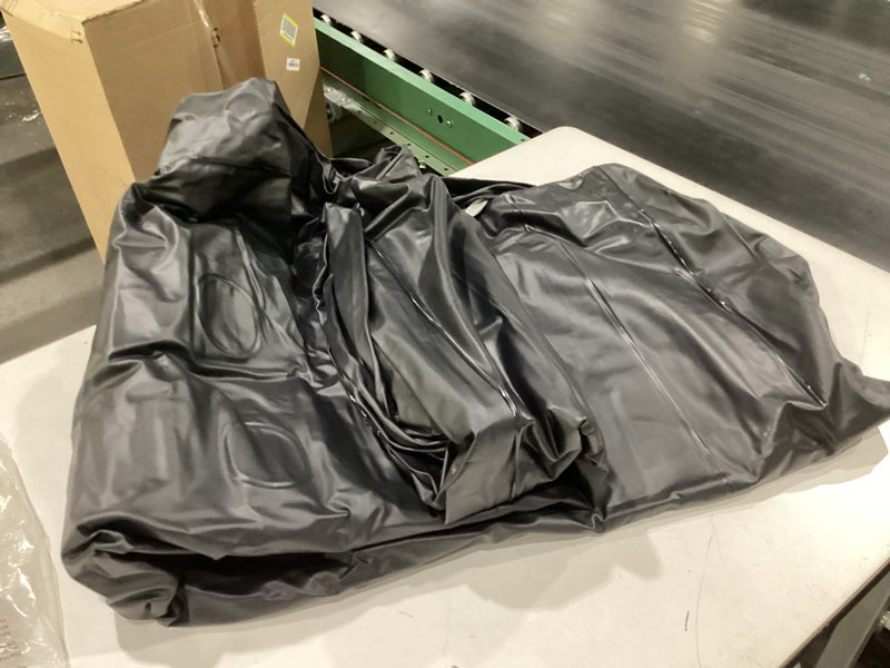 Condition photo showing New/Like New for amazon basics inflatable air mattress, twin size, 18 inch height, with built-in electric pump twin (300 lbs) - na plug