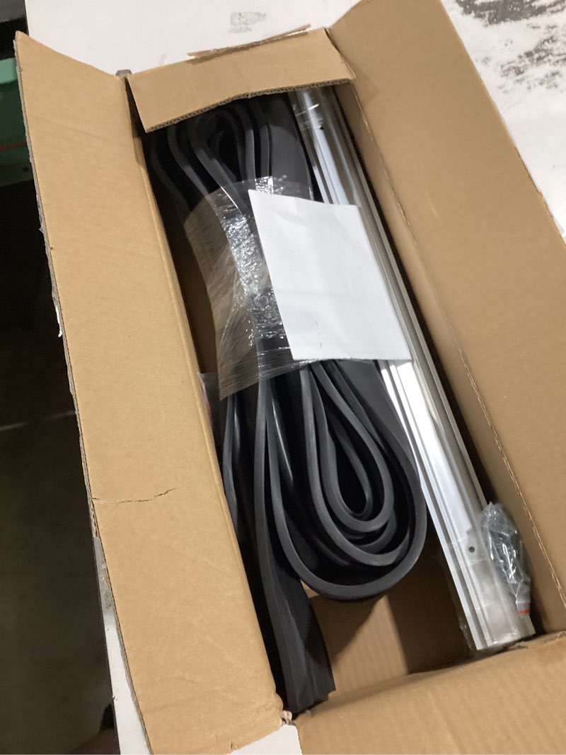 Condition photo showing Good Condition for premium garage door bottom seal - 16.5ft weatherproof epdm rubber, easy install, blocks drafts/rain/rodents, noise-reducing & energy saving 16.5 feet with track