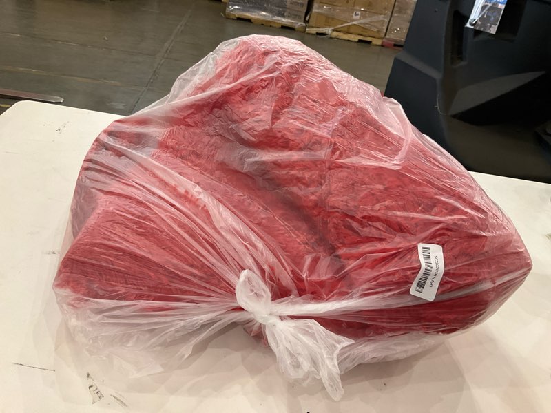 Condition photo showing New/Like New for DETUM Red Rug 4x6 Feet - Fluffy Red Area Rugs for Bedroom Shaggy 4' X 6' Living Room Rug Soft Rugs for Kids Room Non-Slip Nursery Office Dorm Washable Carpets Home Decor 4 'x 6' Red