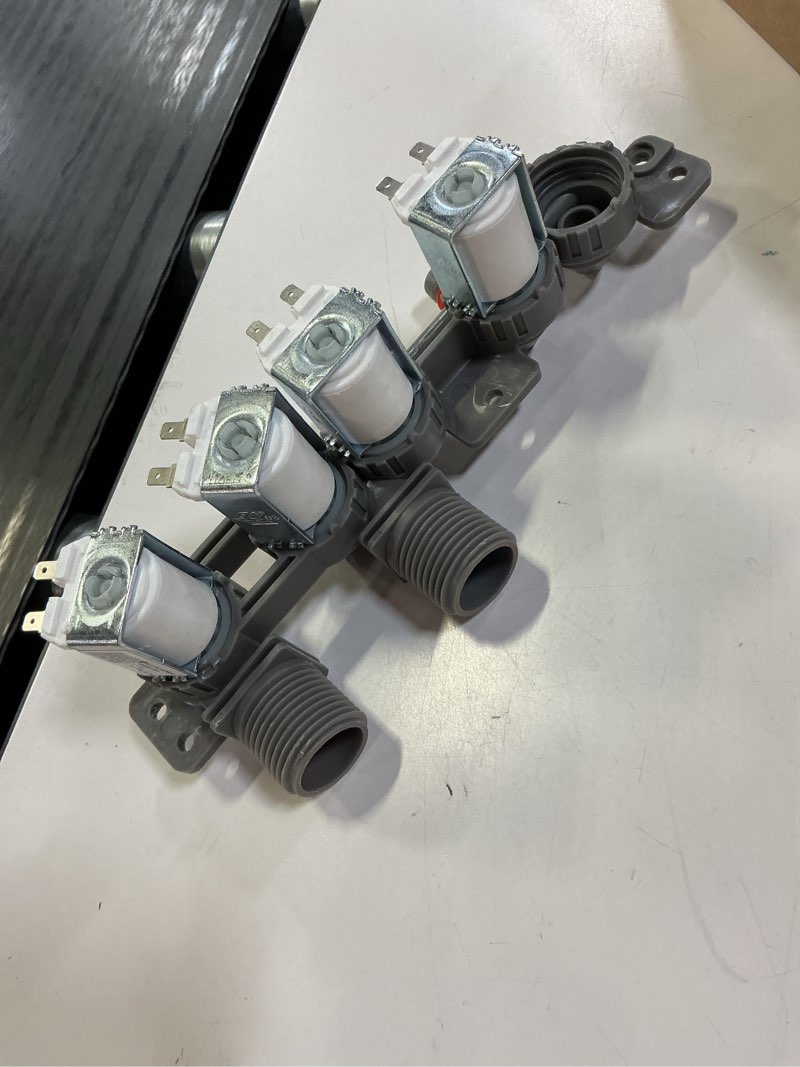 Condition photo showing Good Condition for washer water inlet valve for lg top load washer wt7840cw wt1701cv wt1801hva wt5270cw wt5680hva wt7200cw lgwt7200cw t1309adfh6