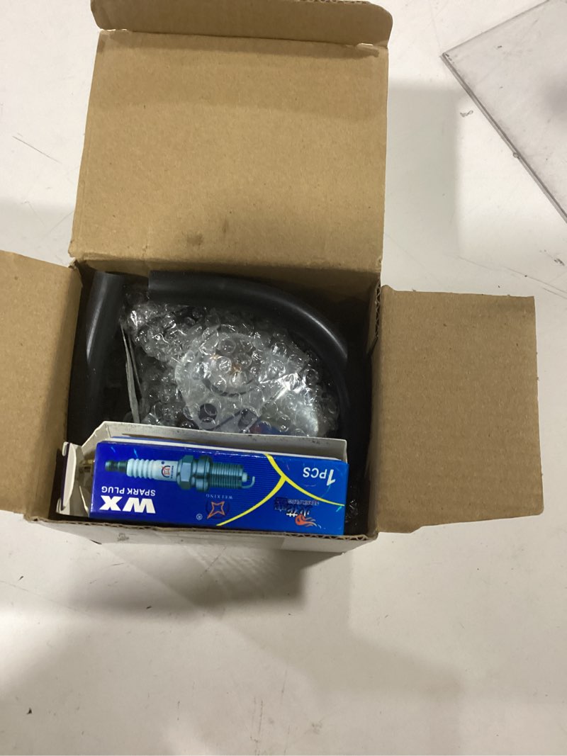 Condition photo showing Good Condition for cr950 carburetor for briggs and stratton cr950 cr750 208cc 6.5hp engine replace 596079 596080 592864 84004577 595783 595651 595780 13r232 130g32 and more 208cc engine carb kit with spark plug gasket