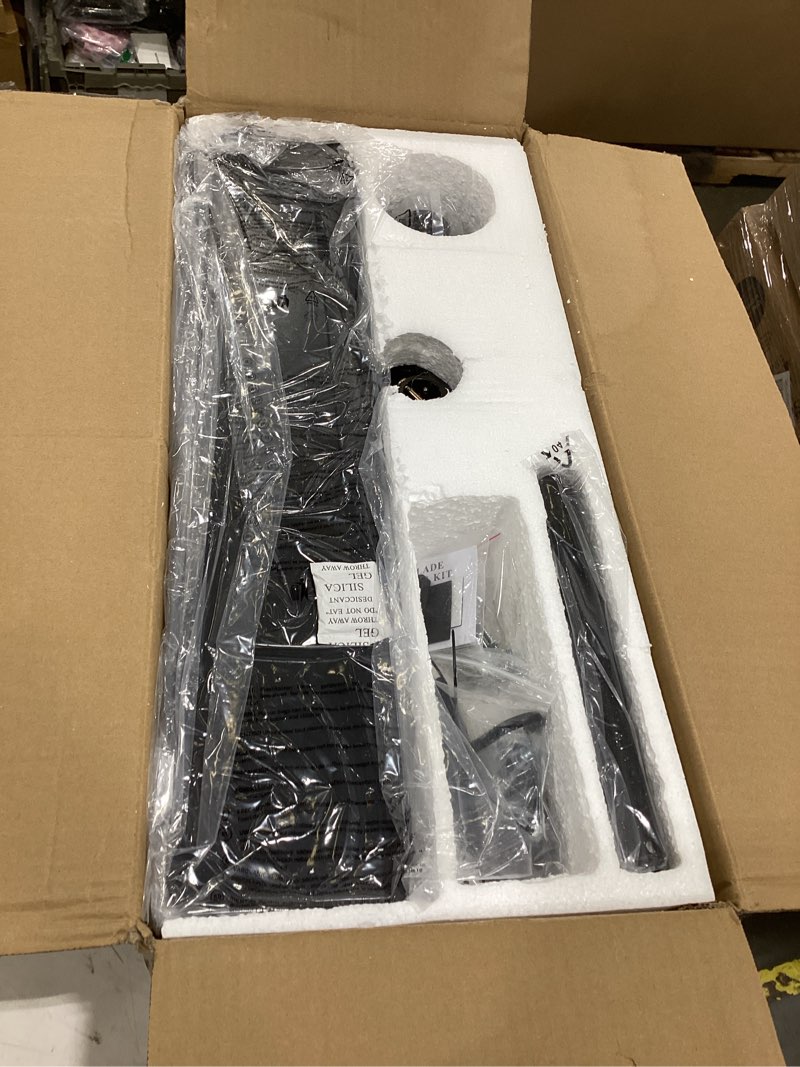 Condition photo showing As Is for fanbulous 52" outdoor ceiling fans with lights and remote control,ip65 wet rated waterproof ceiling fan with 6-speed dc motor, farmhouse gazebo fan for porch patios pavilion?black? black 52 inch