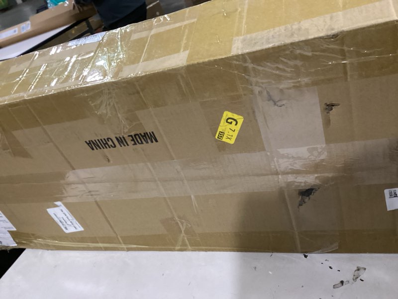 Condition photo showing As Is for Pushglossy 2 Pcs 8" x 36" Entry Door Glass Insert with Low-e Clear Glass Raised Frame White Exterior