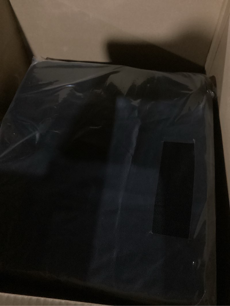Condition photo showing As Is for MABOZOO Extra Thick Seat Cushion, PU Leather Office Chair Cushion for Office Chair Car Seat, Memory Foam Booster Seat Sciatica & Back Pain Relief for Long Sitting (18"*16"*6") 6 inch